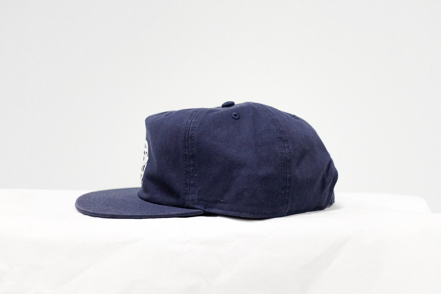 Heritage 5 Panel Cap | Midnight Blue & Ivory