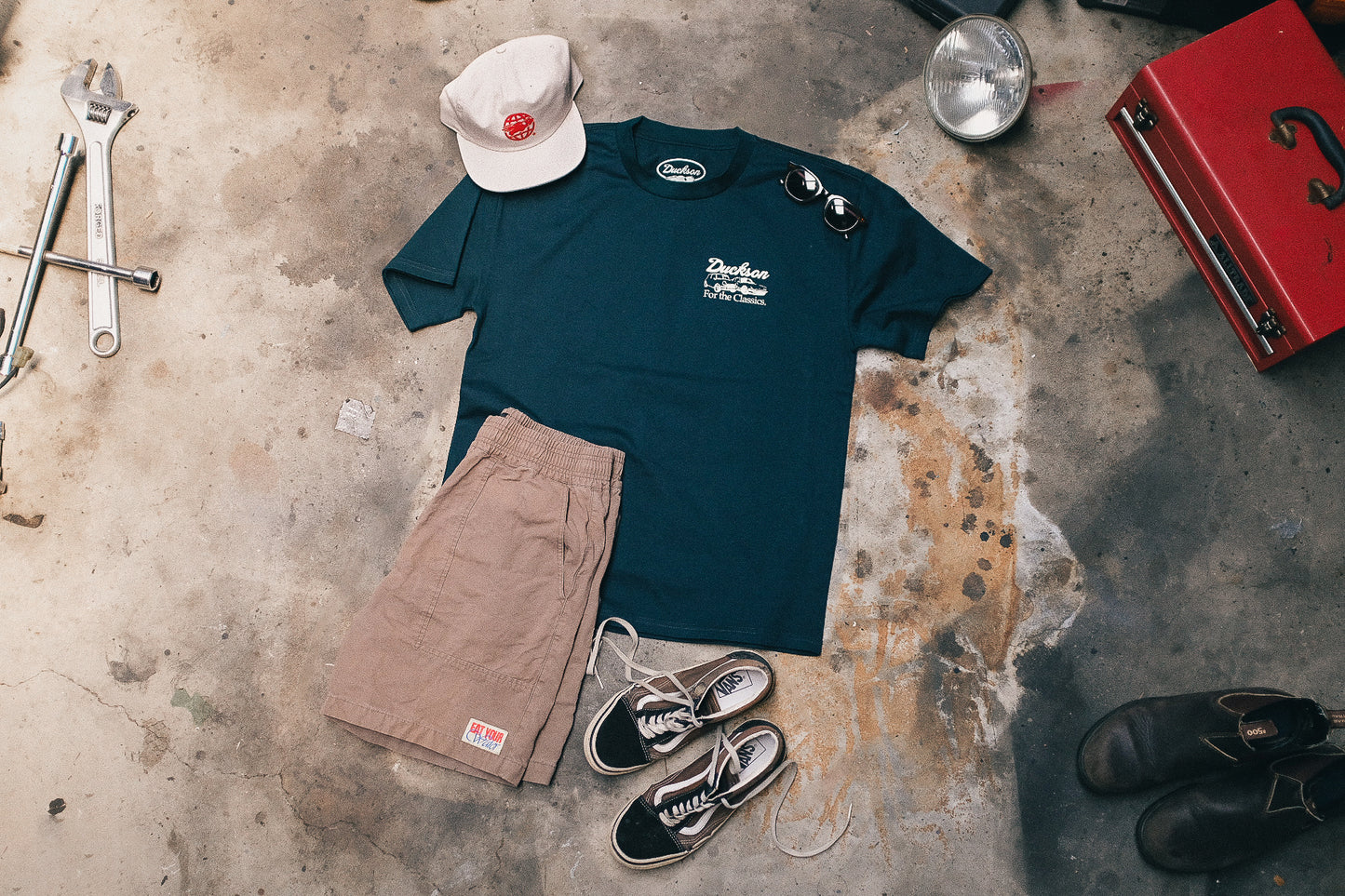 Workshop Heavy Tee | British Racing Green