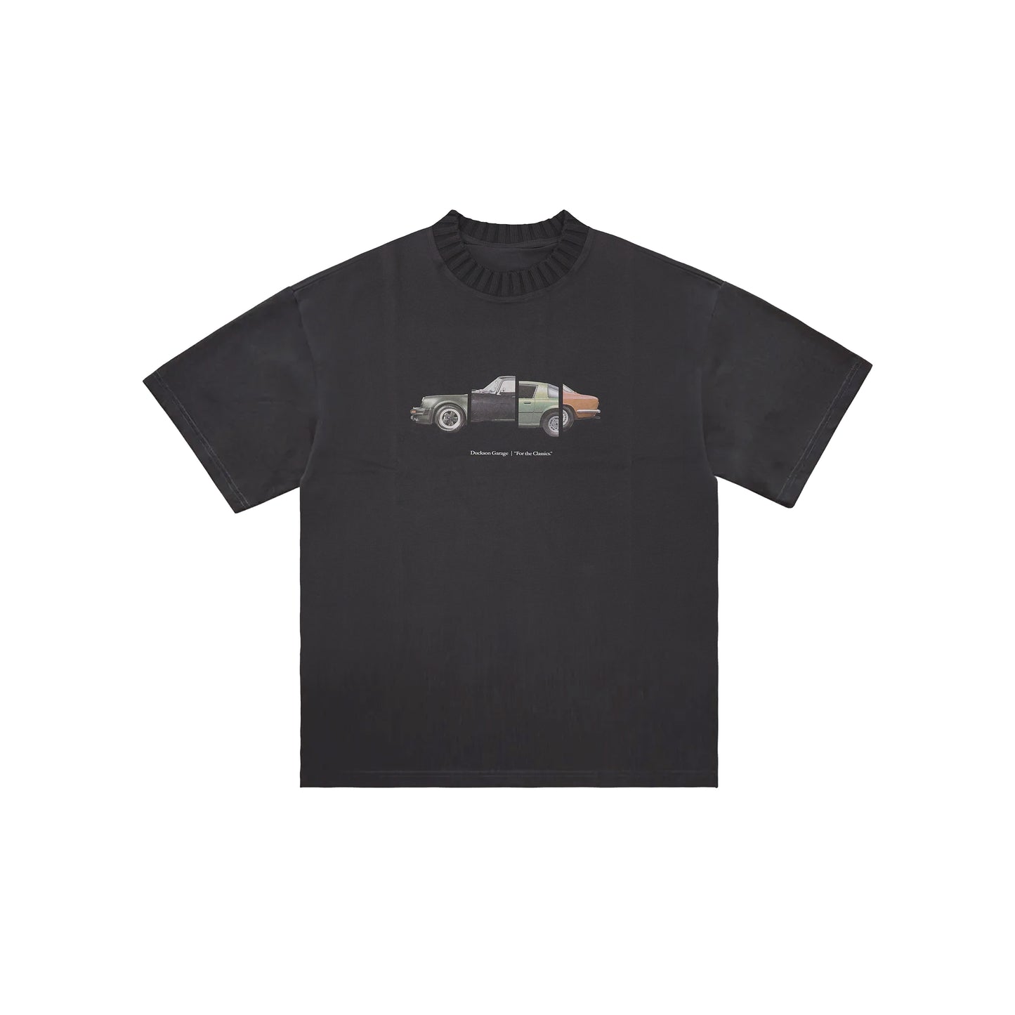 Quarter Panel Tee | Slate Grey