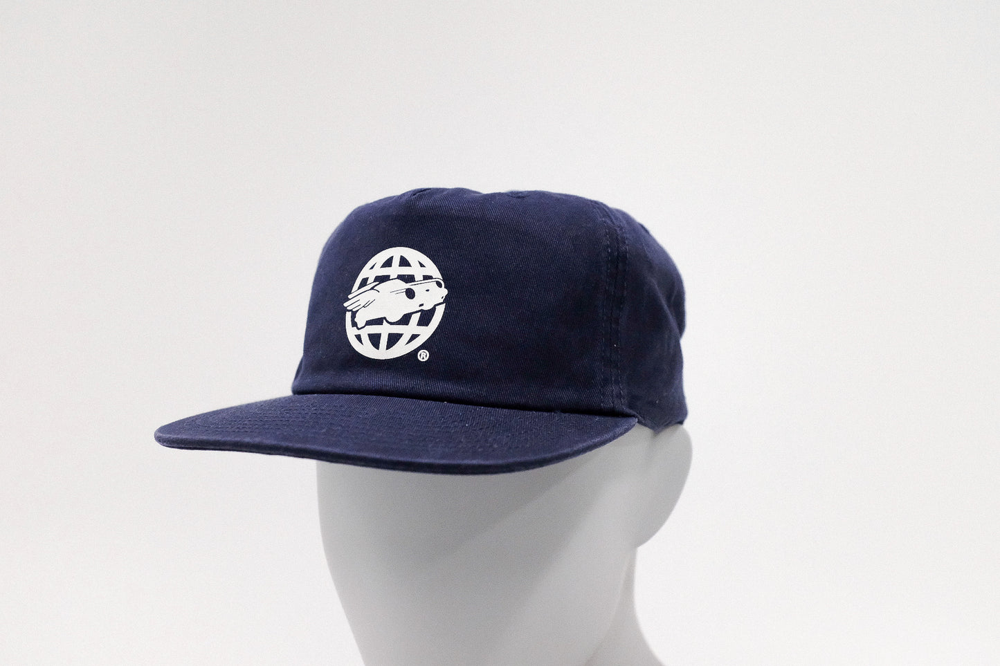 Heritage 5 Panel Cap | Midnight Blue & Ivory
