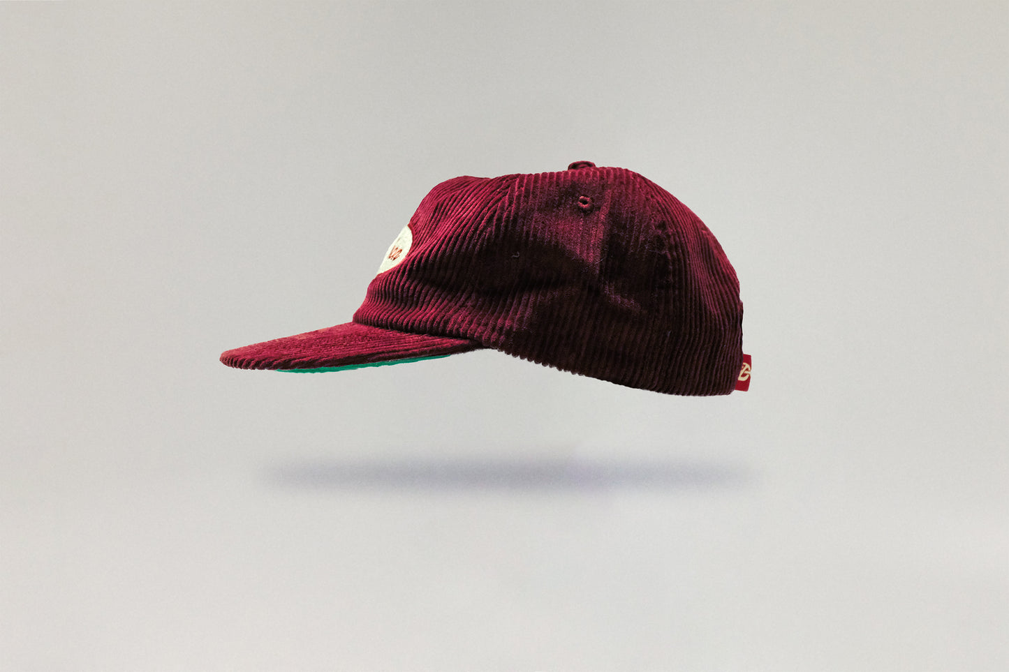 Service 5 Panel Cap | Burgundy Corduroy