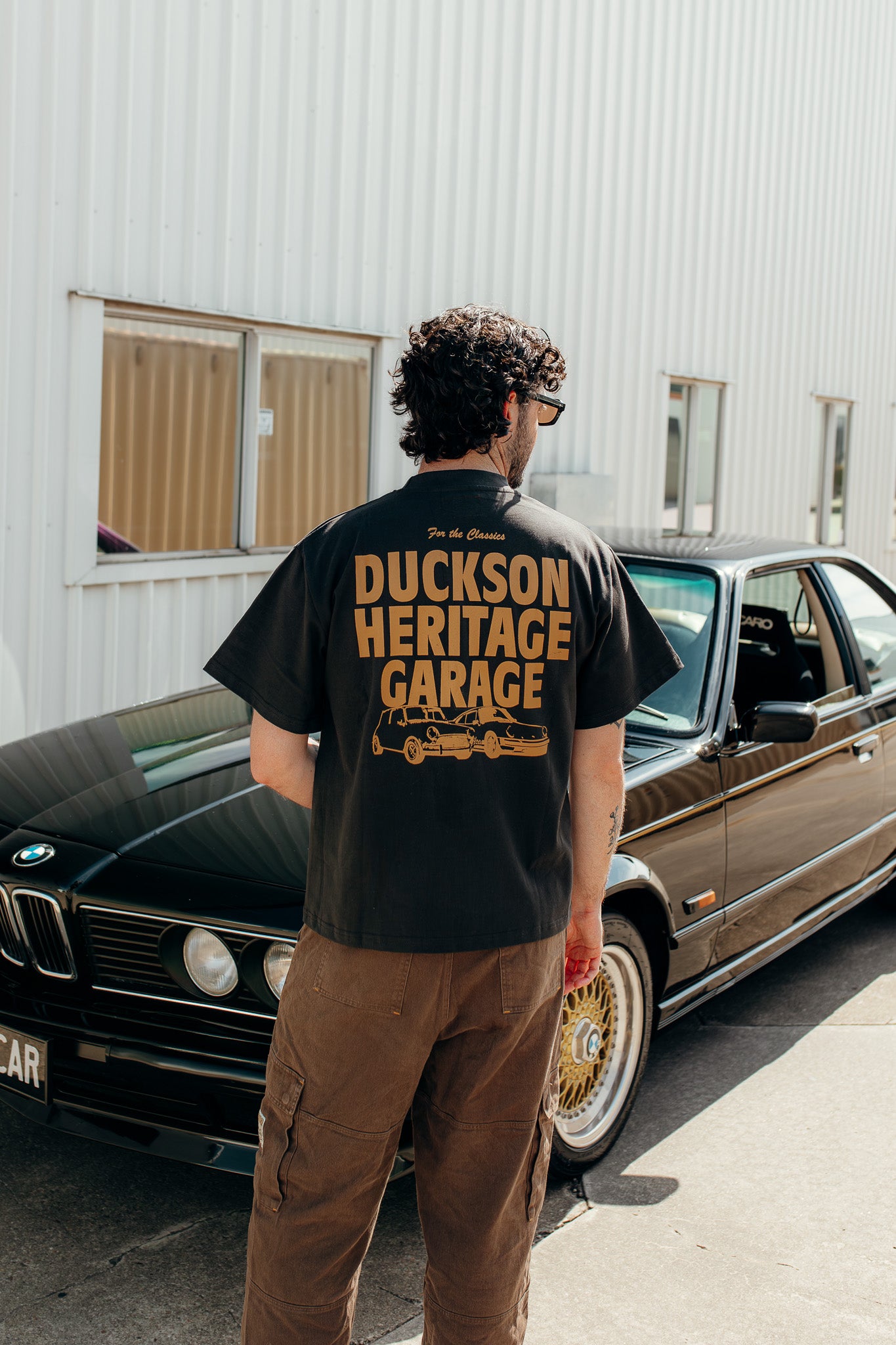 Workshop Heavy Tee | JPS Black & Gold