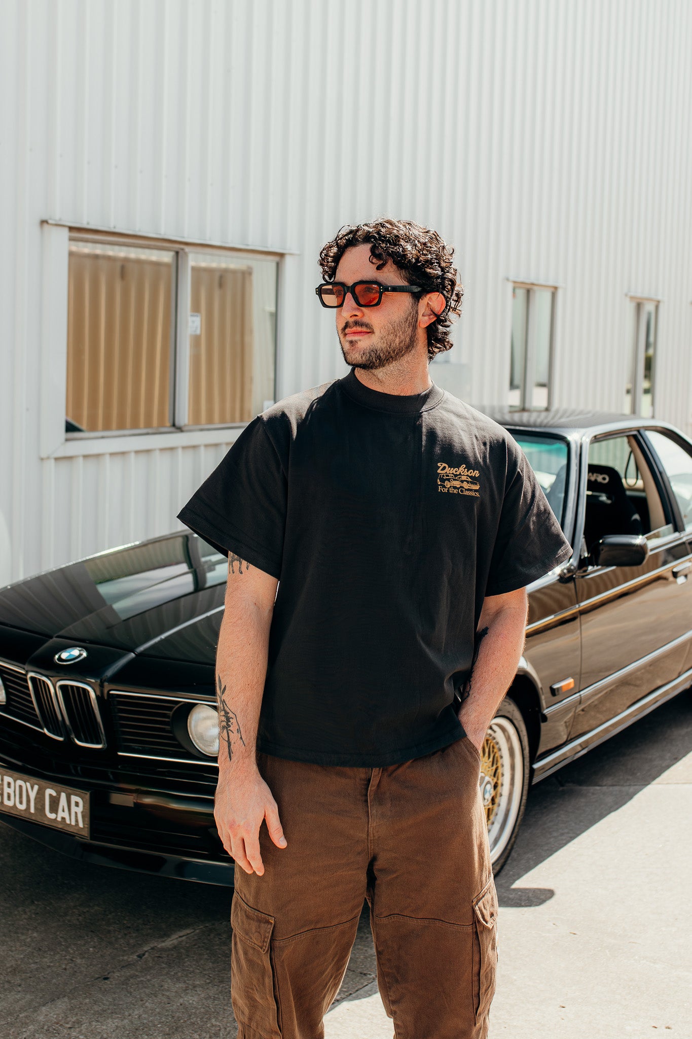 Workshop Heavy Tee | JPS Black & Gold