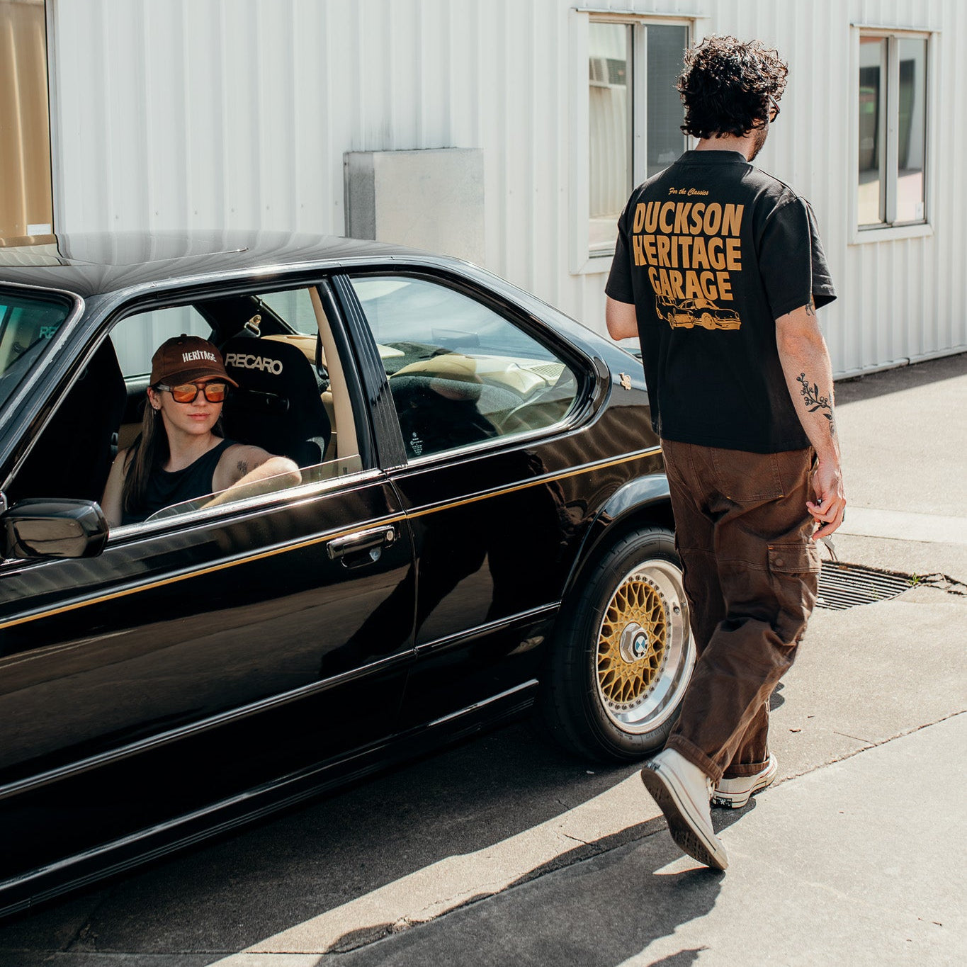 Workshop Heavy Tee | JPS Black & Gold