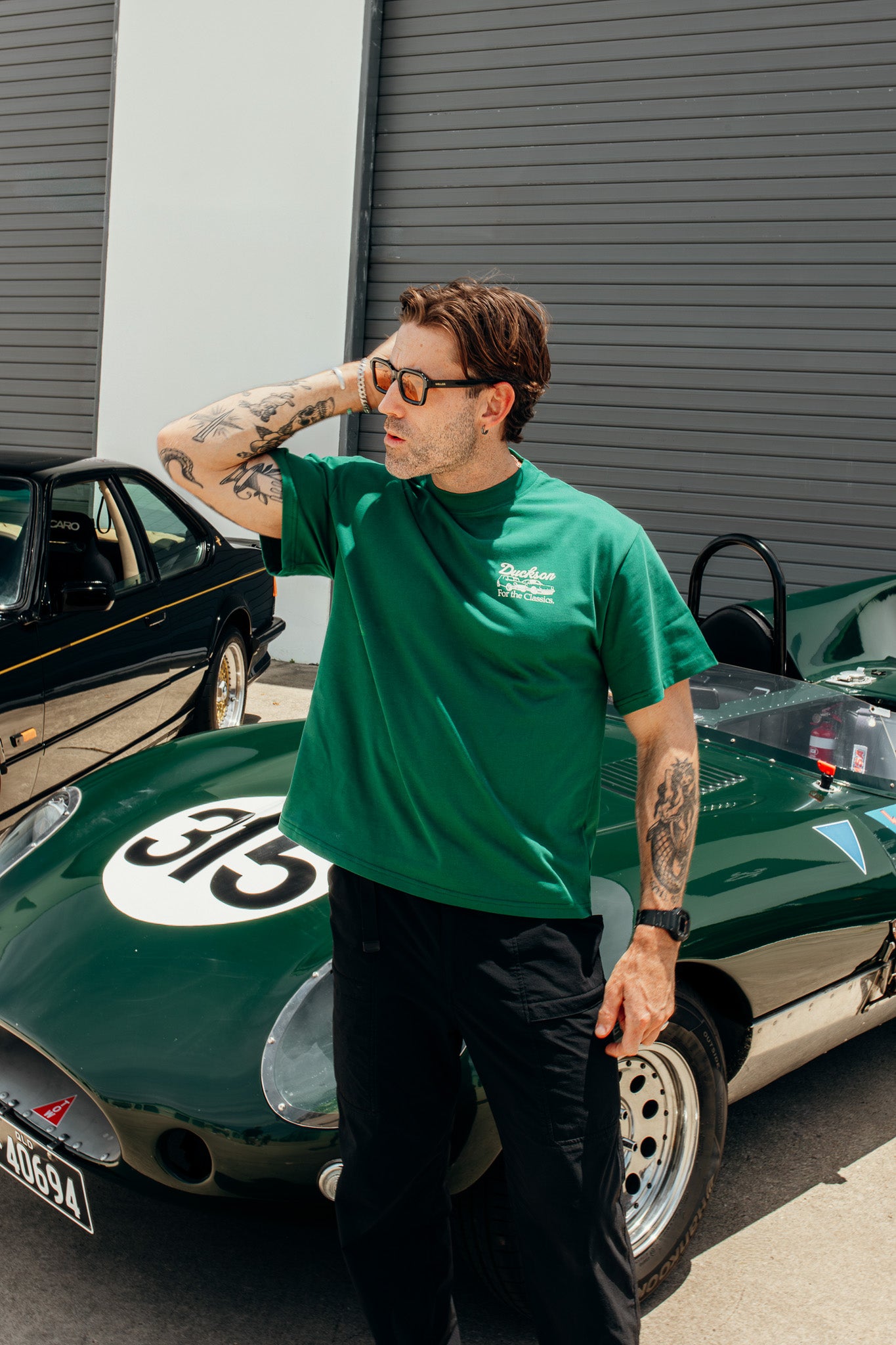 Workshop Heavy Tee | Forest Green