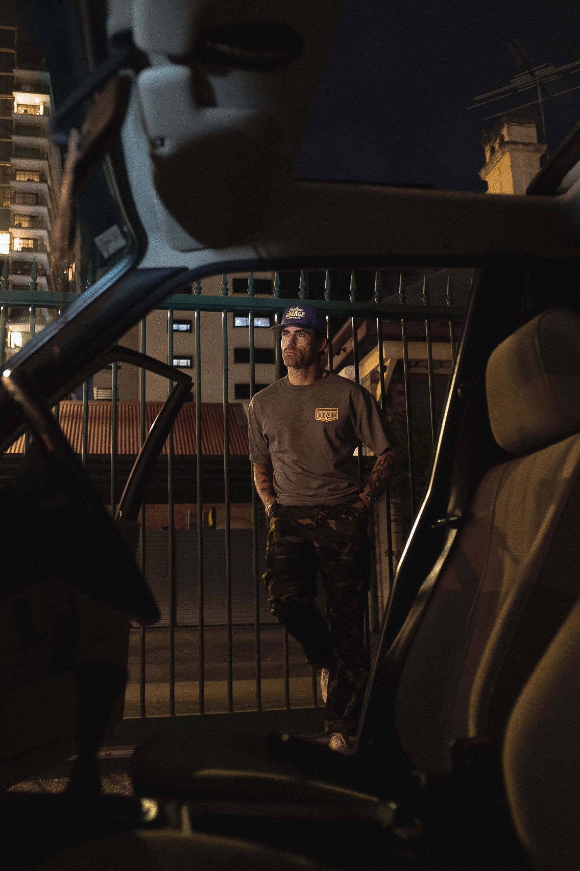 Owner's Manual Tee | Primer Grey & Filler Beige
