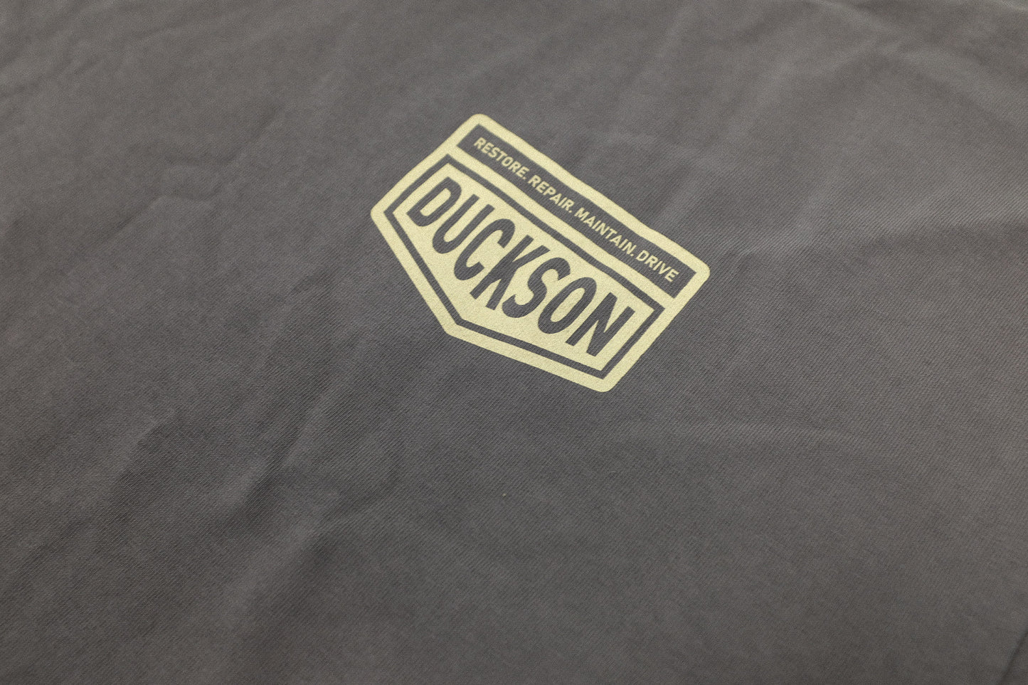 Owner's Manual Tee | Primer Grey & Filler Beige