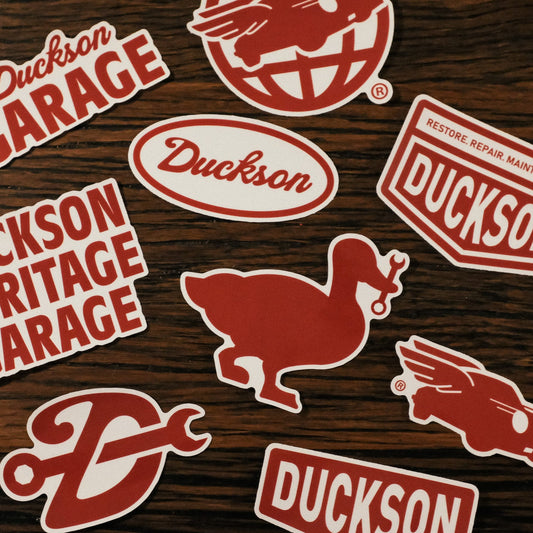 Duckson Transparent Sticker Pack
