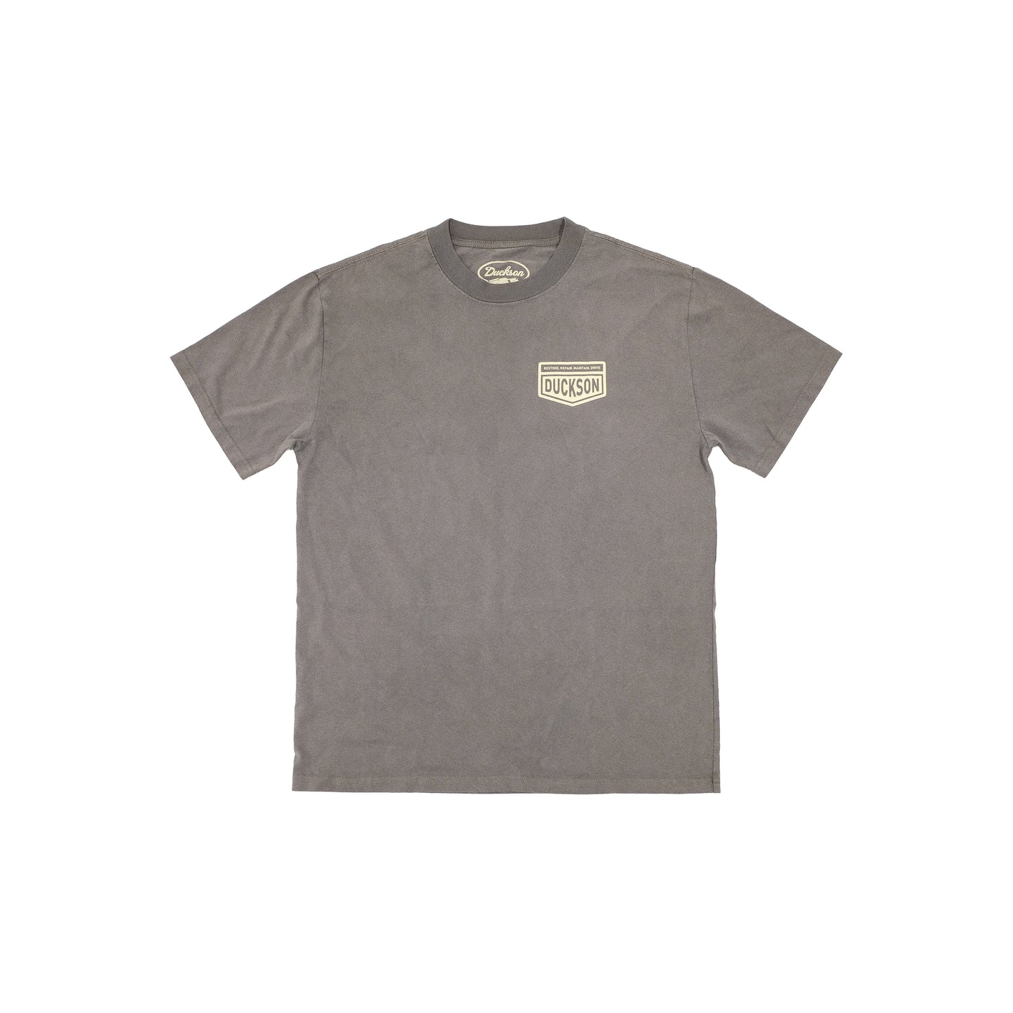 Owner's Manual Tee | Primer Grey & Filler Beige