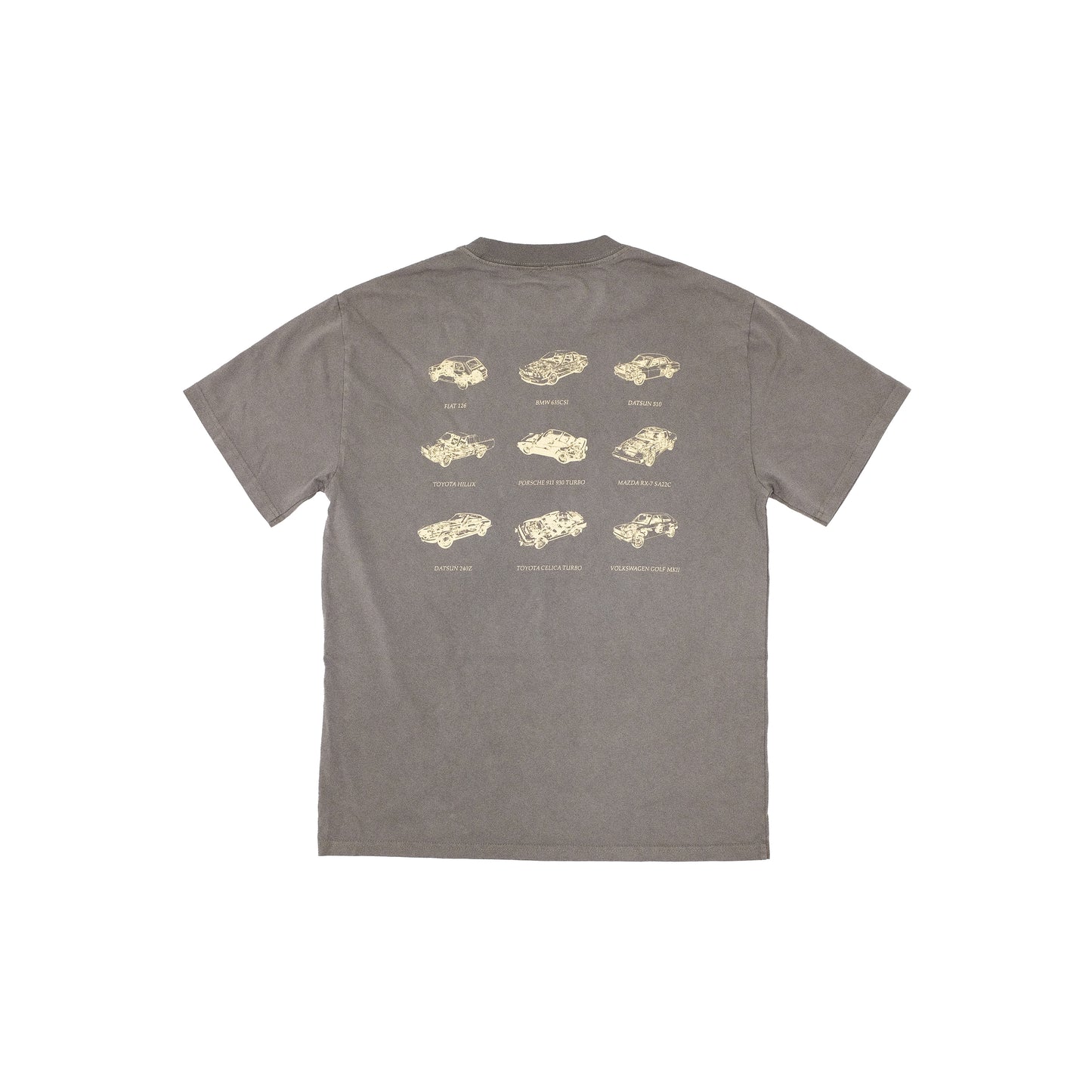 Owner's Manual Tee | Primer Grey & Filler Beige