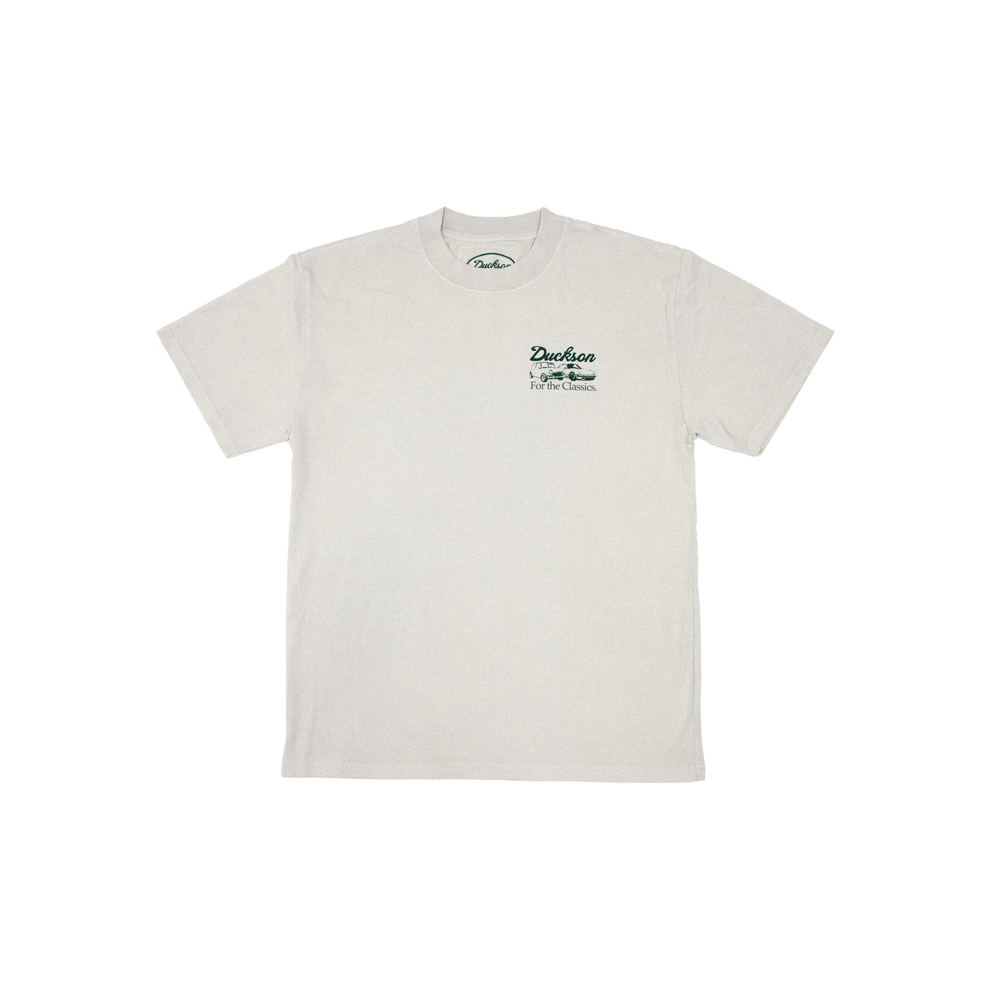 Workshop Tee | Ivory & Irish Green