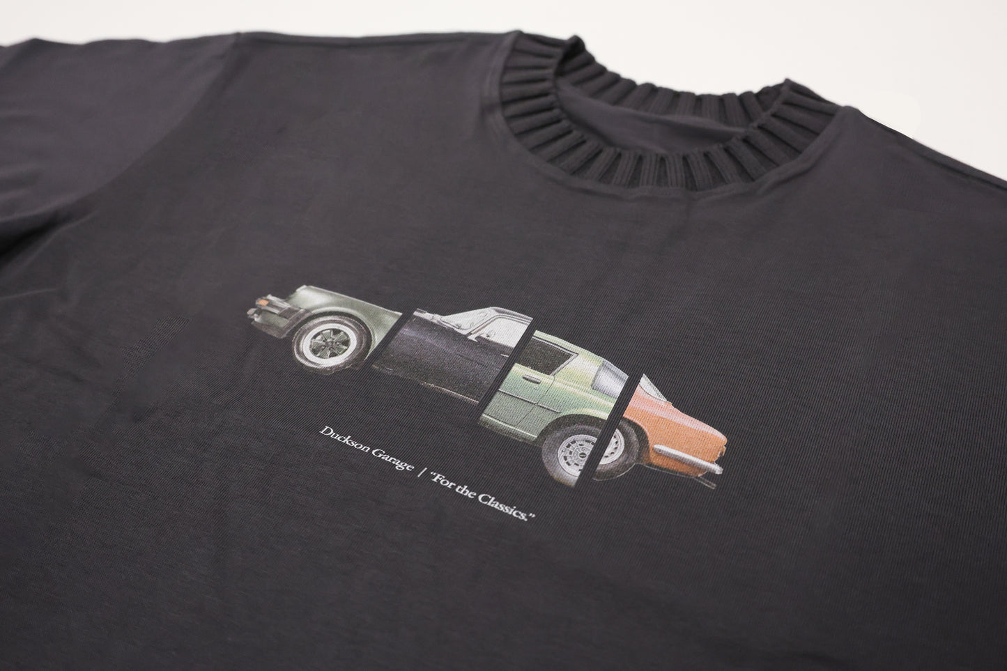 Quarter Panel Tee | Slate Grey