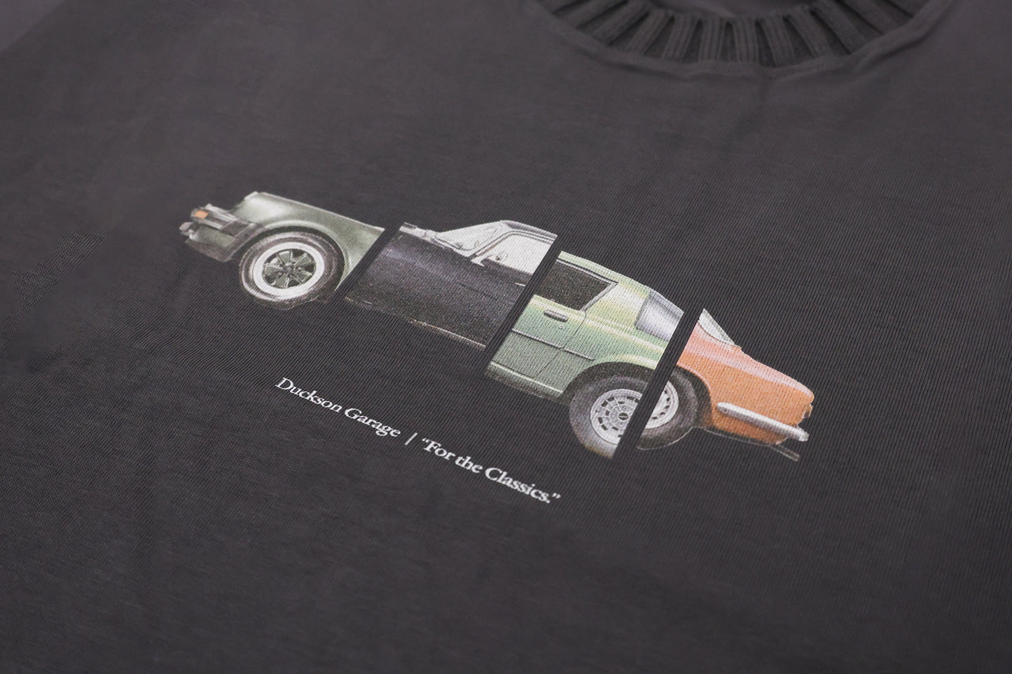 Quarter Panel Tee | Slate Grey