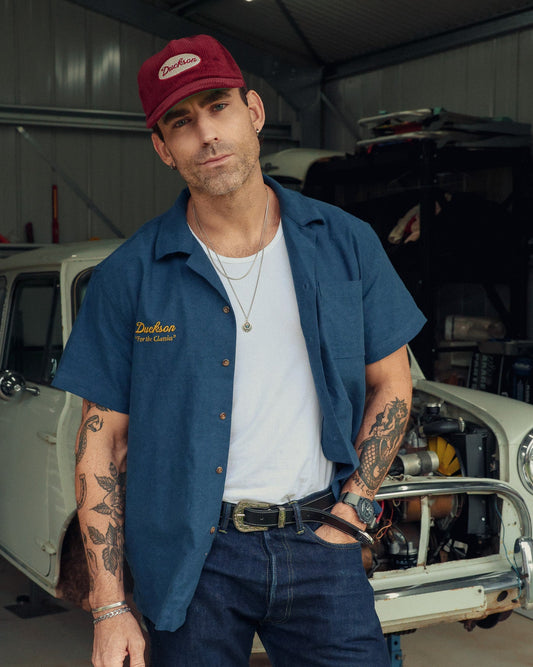 "The Service Shirt" Short Sleeve Button-Up