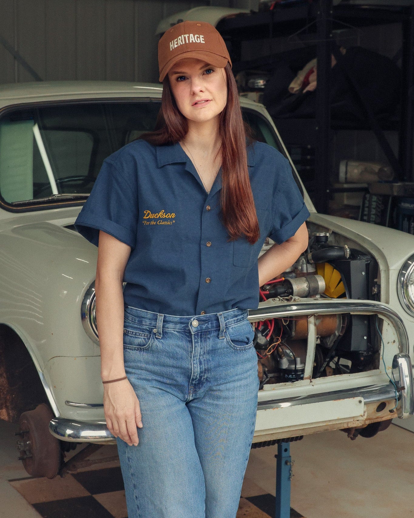 "The Service Shirt" Short Sleeve Button-Up