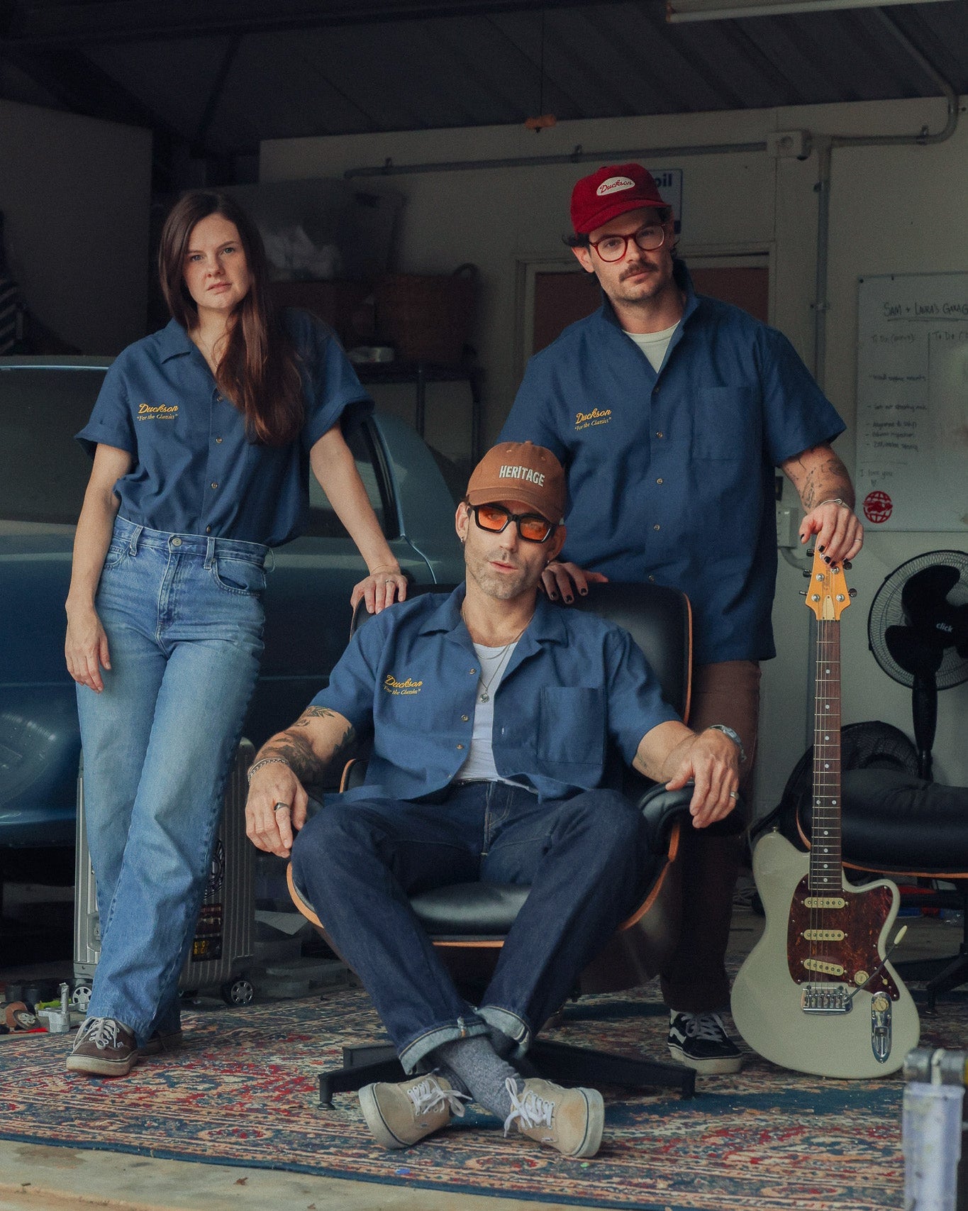 "The Service Shirt" Short Sleeve Button-Up