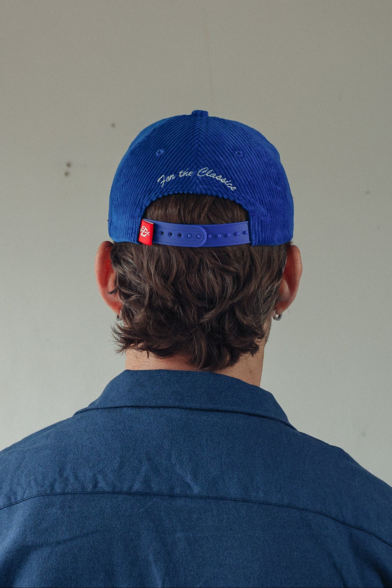 Service 5 Panel Cap | Mariner Blue Corduroy