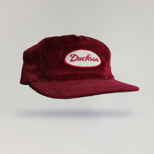 Service 5 Panel Cap | Burgundy Corduroy