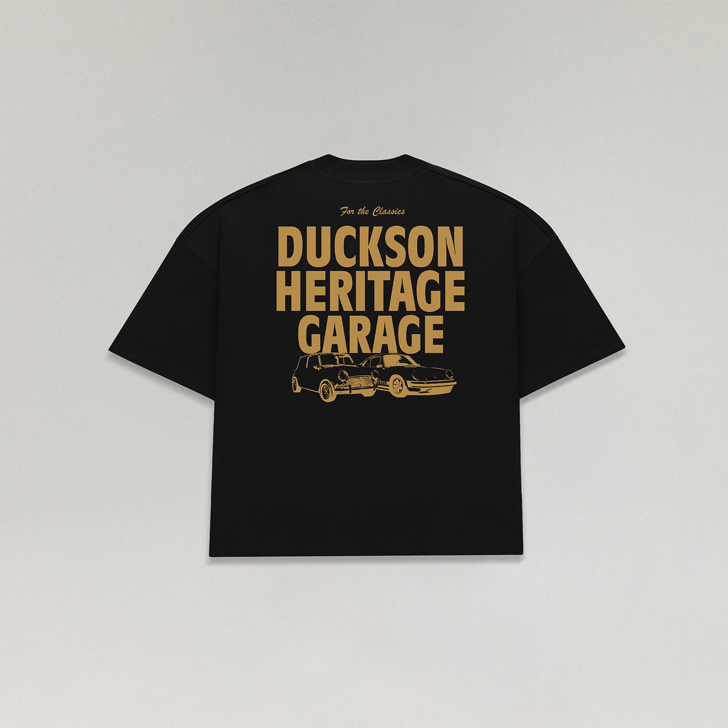 Workshop Heavy Tee | JPS Black & Gold